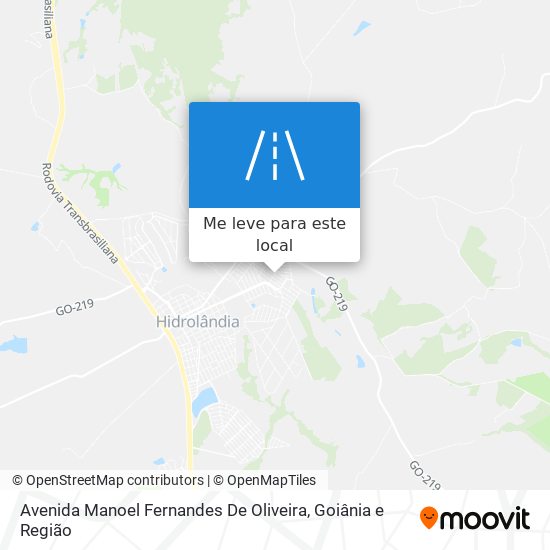 Avenida Manoel Fernandes De Oliveira mapa