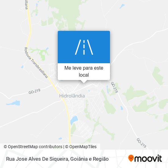 Rua Jose Alves De Siqueira mapa