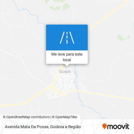 Avenida Mata Da Posse mapa