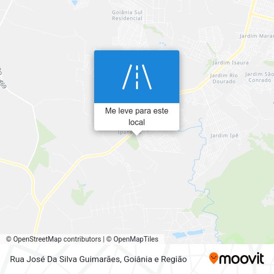 Rua José Da Silva Guimarães mapa