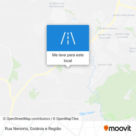 Rua Nenorio mapa