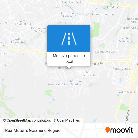 Rua Mutum mapa