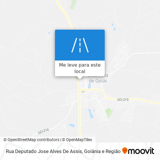 Rua Deputado Jose Alves De Assis mapa