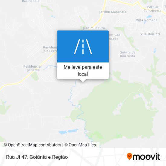 Rua Ji 47 mapa