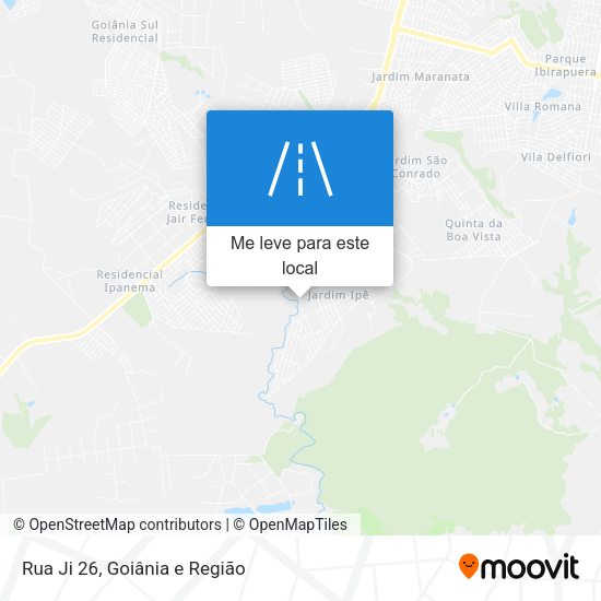 Rua Ji 26 mapa