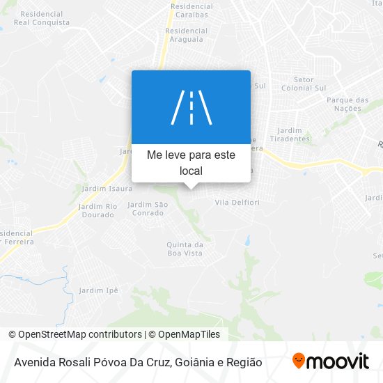 Avenida Rosali Póvoa Da Cruz mapa