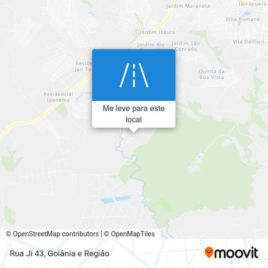 Rua Ji 43 mapa
