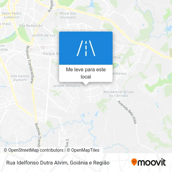 Rua Idelfonso Dutra Alvim mapa