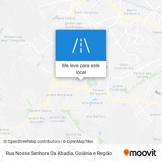 Rua Nossa Senhora Da Abadia mapa