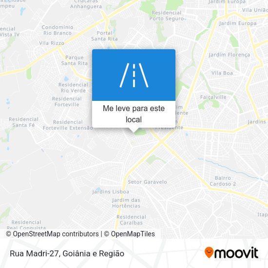Rua Madri-27 mapa