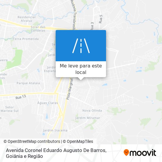 Avenida Coronel Eduardo Augusto De Barros mapa