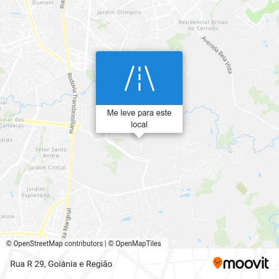 Rua R 29 mapa