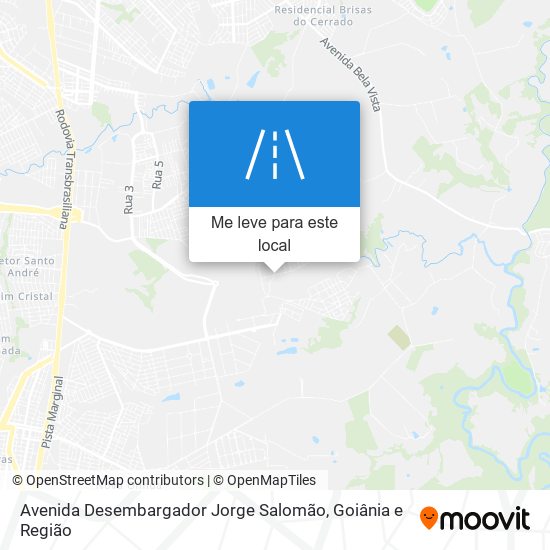 Avenida Desembargador Jorge Salomão mapa