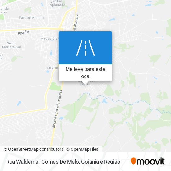 Rua Waldemar Gomes De Melo mapa