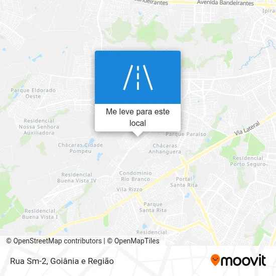 Rua Sm-2 mapa
