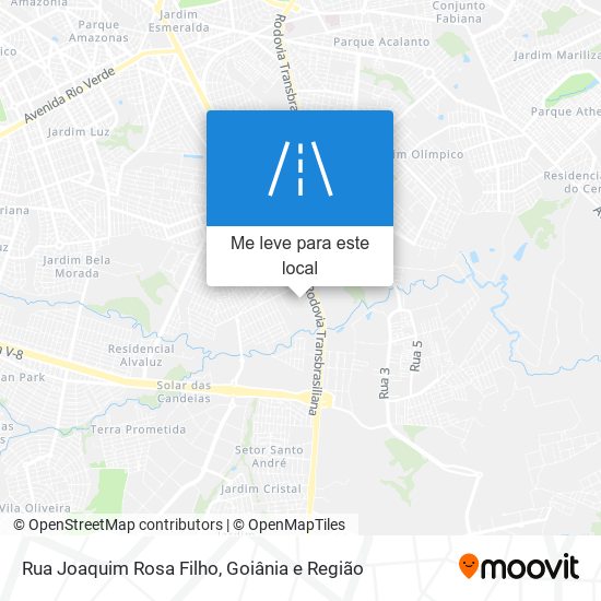 Rua Joaquim Rosa Filho mapa