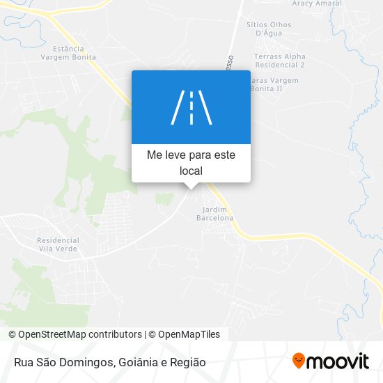 Rua São Domingos mapa