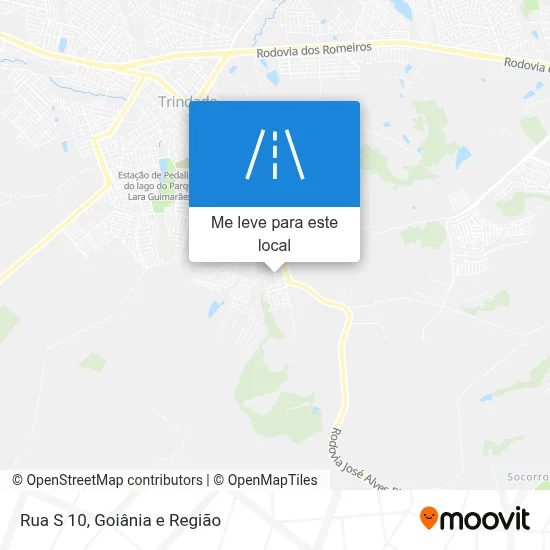 Rua S 10 mapa