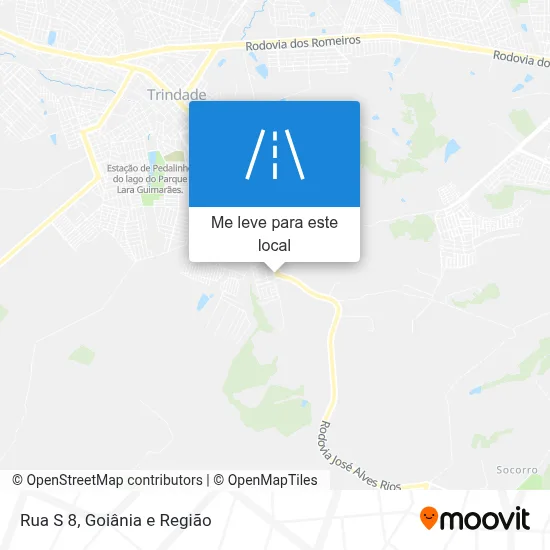 Rua S 8 mapa