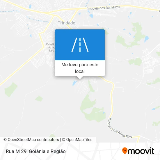Rua M 29 mapa
