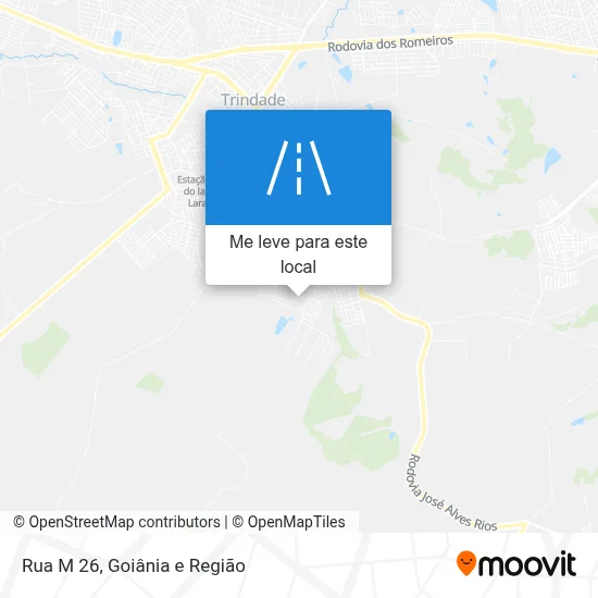 Rua M 26 mapa
