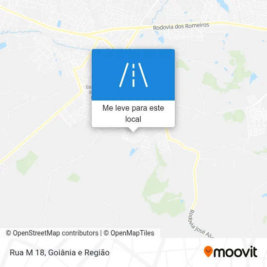 Rua M 18 mapa