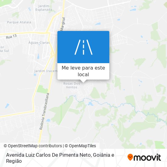 Avenida Luiz Carlos De Pimenta Neto mapa