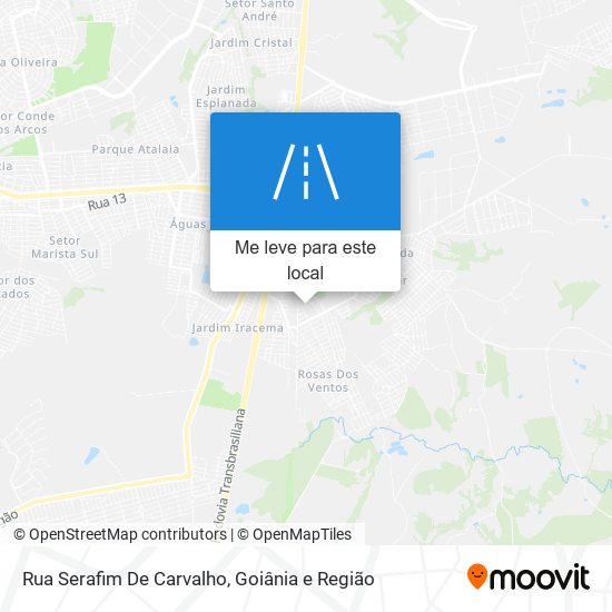 Rua Serafim De Carvalho mapa