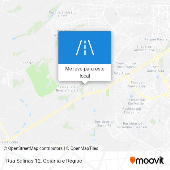 Rua Salinas 12 mapa