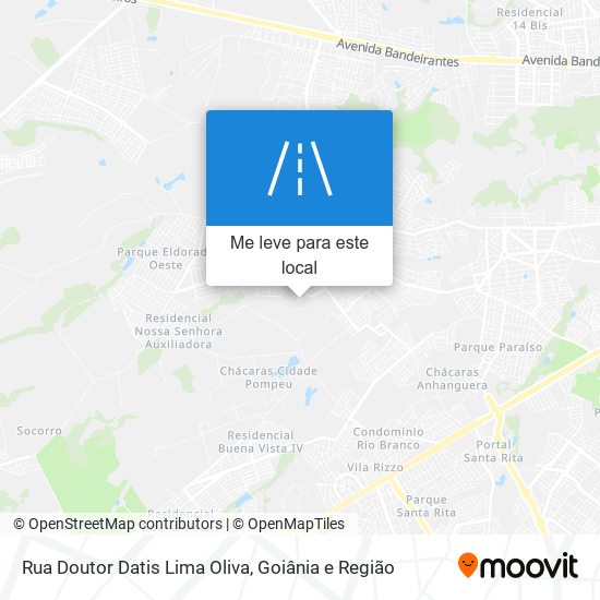 Rua Doutor Datis Lima Oliva mapa