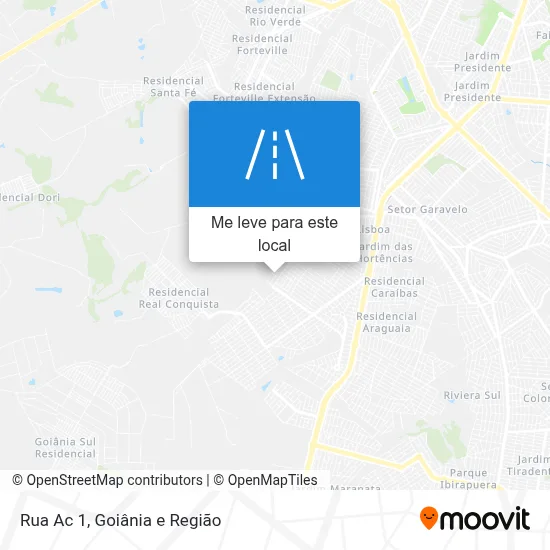 Rua Ac 1 mapa