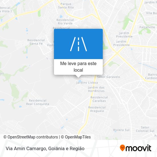 Via Amin Camargo mapa