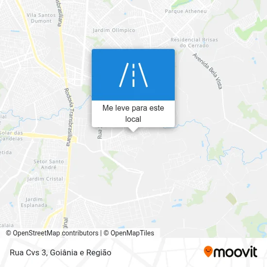 Rua Cvs 3 mapa