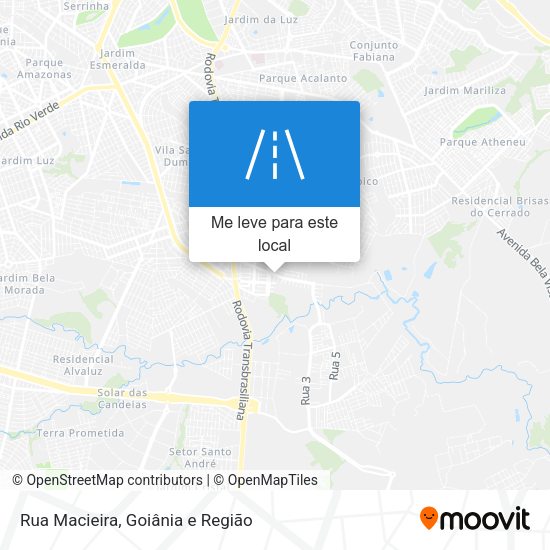 Rua Macieira mapa