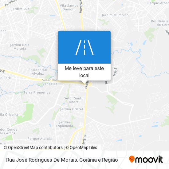 Rua José Rodrigues De Morais mapa