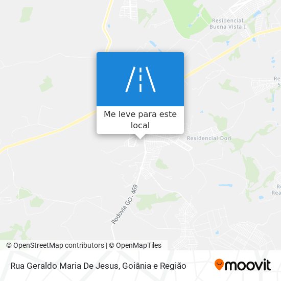 Rua Geraldo Maria De Jesus mapa