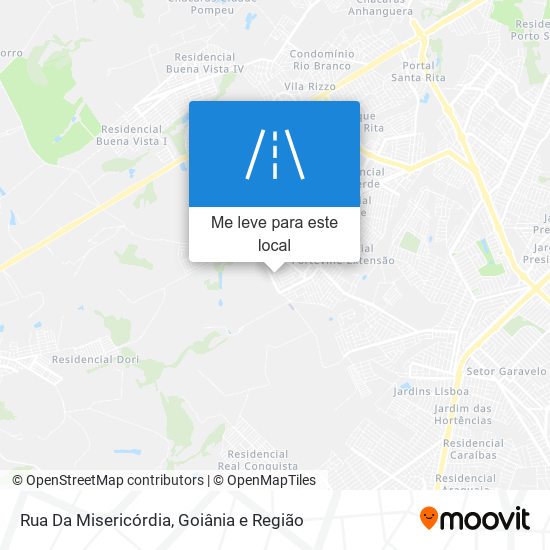 Rua Da Misericórdia mapa