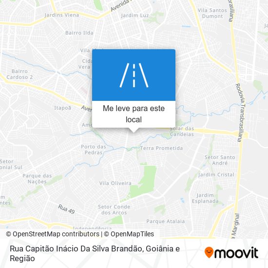 Rua Capitão Inácio Da Silva Brandão mapa