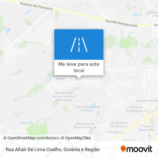 Rua Altair De Lima Coelho mapa