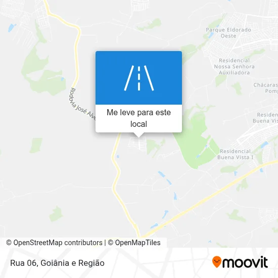 Rua 06 mapa