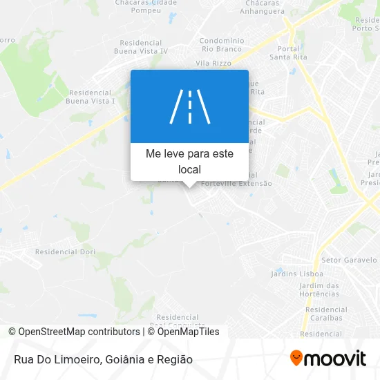 Rua Do Limoeiro mapa