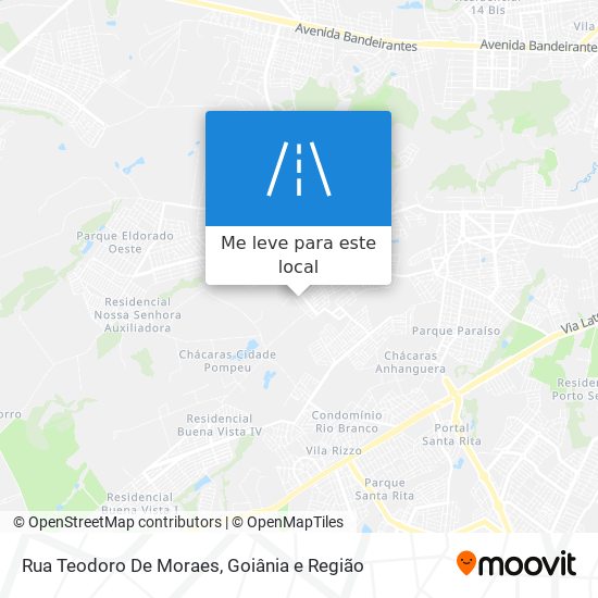 Rua Teodoro De Moraes mapa