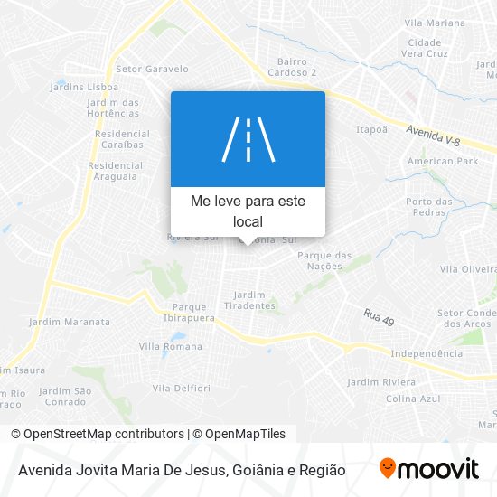 Avenida Jovita Maria De Jesus mapa
