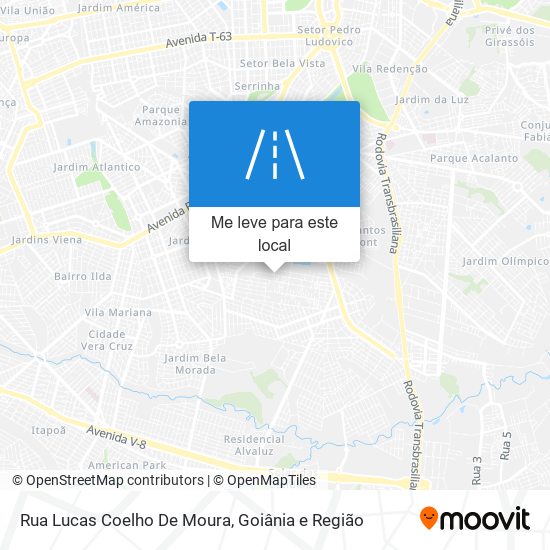 Rua Lucas Coelho De Moura mapa