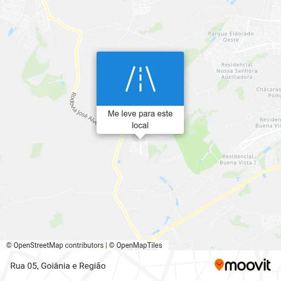 Rua 05 mapa