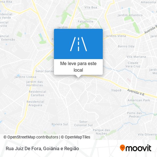 Rua Juiz De Fora mapa