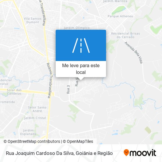 Rua Joaquim Cardoso Da Silva mapa