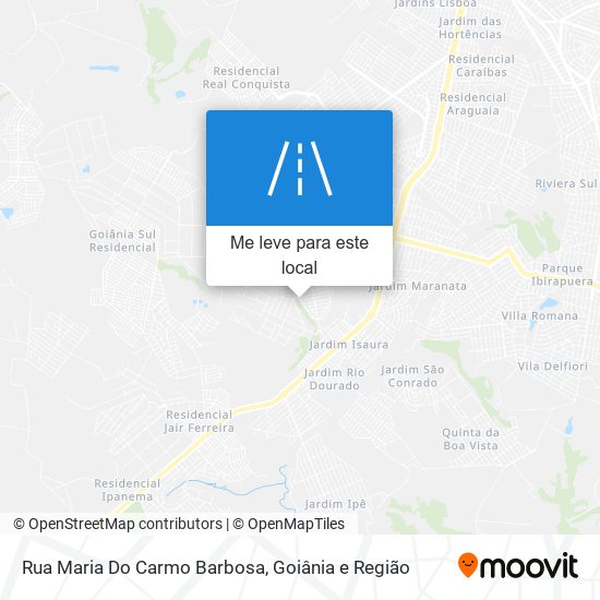Rua Maria Do Carmo Barbosa mapa