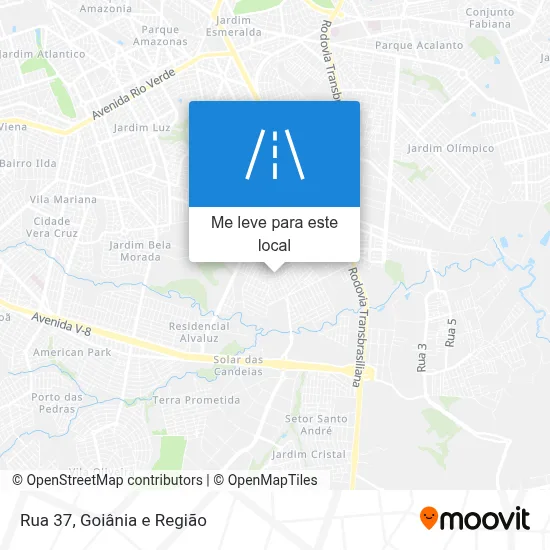 Rua 37 mapa