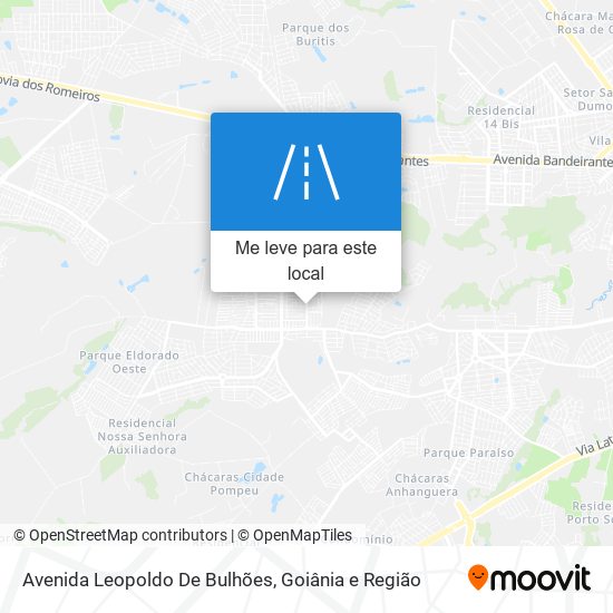 Avenida Leopoldo De Bulhões mapa